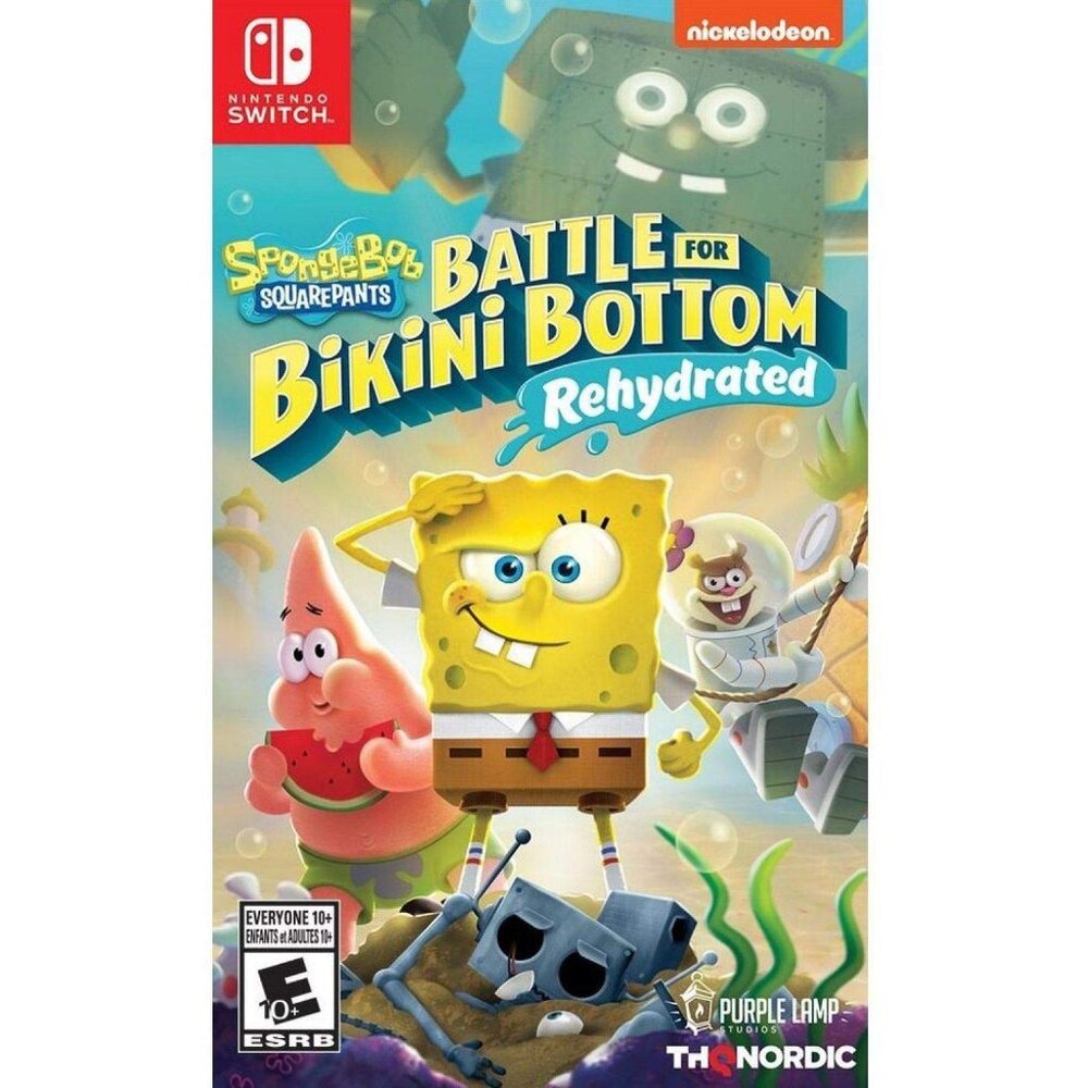 Spongebob Squarepants: Battle for Bikini Bottom - Rehydrated - Nintendo Switch